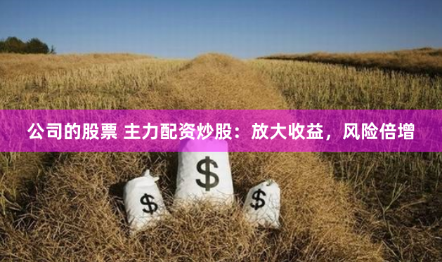 公司的股票 主力配资炒股：放大收益，风险倍增